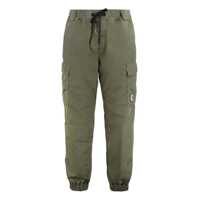 Pantaloni Moncler Grenoble Cargo Pants In Gabardine Barbati