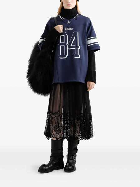 Topuri Dolce & Gabbana Dolce & Gabbana T-Shirts And Polos BLUE Femei (BM 19406154) 2