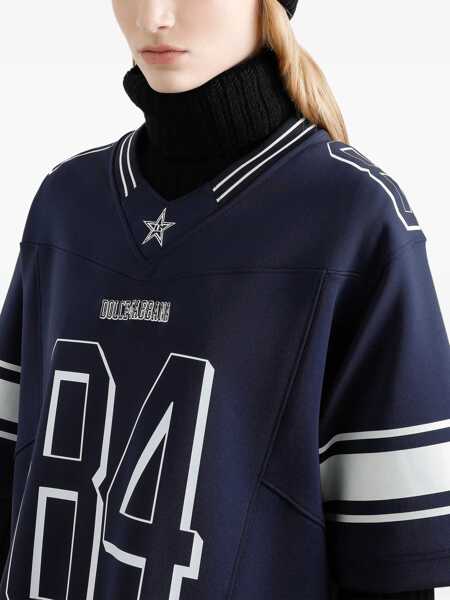 Topuri Dolce & Gabbana Dolce & Gabbana T-Shirts And Polos BLUE Femei (BM 19406154) 5