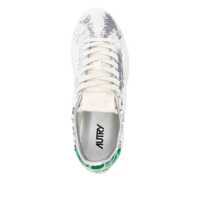 Incaltaminte AUTRY Dama - Sneakers AUTRY Autry Dallas Low Woman Paillet/Cro Shoes SILVER/GRN Femei (BM 19406187) - B-mall.ro
