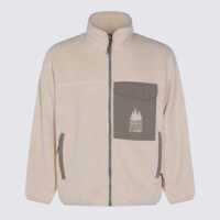 Geci Maison Kitsuné Beige Seasonal Casual Jacket Barbati