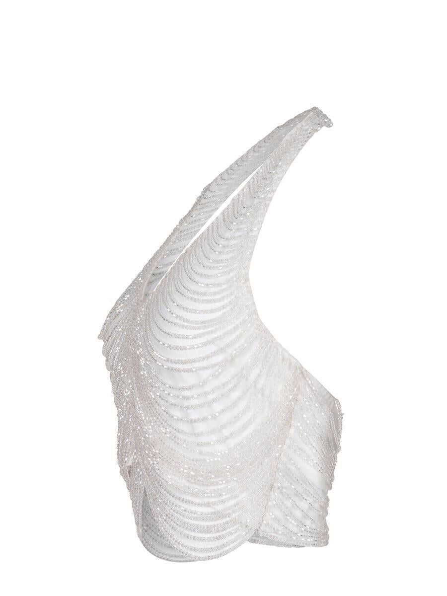 Topuri GIUSEPPE DI MORABITO Giuseppe Di Morabito Top By  WHITE Femei (BM 19406466) 2