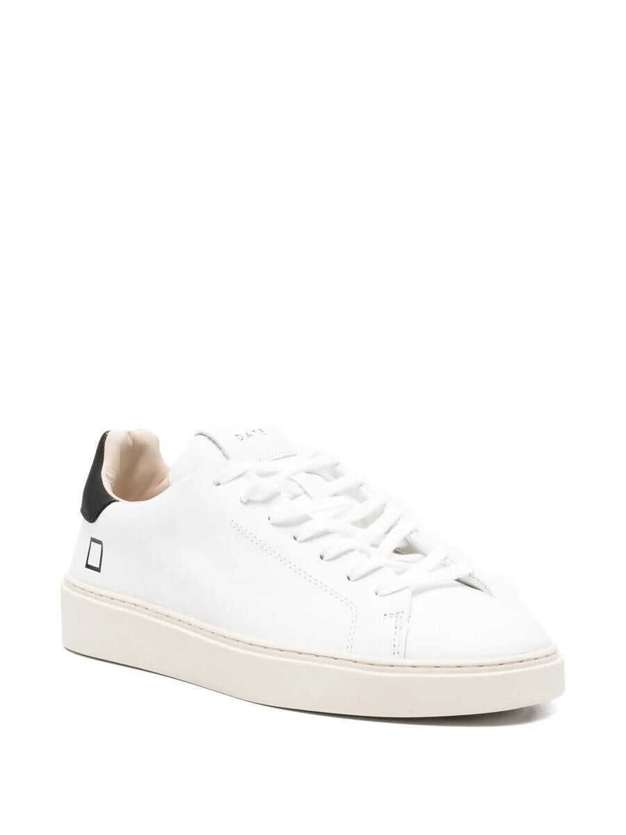 Sneakers D.A.T.E. D.A.T.E. Levante Calf Shoes WB WHITE BLACK Barbati (BM 19406514) 2