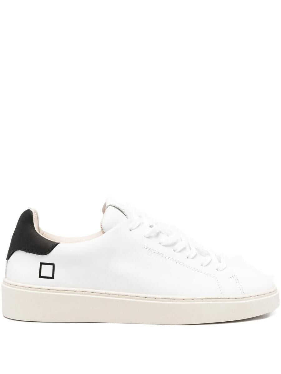 Sneakers D.A.T.E. D.A.T.E. Levante Calf Shoes WB WHITE BLACK Barbati (BM 19406514) 1