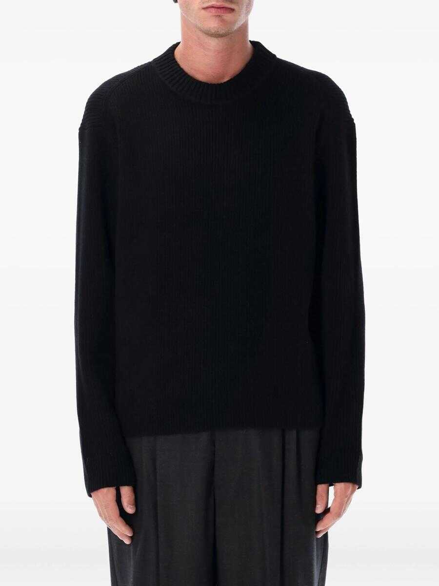 Pulovere Berner Khl Berner Khl Naval Crew Clothing 009 BLACK Barbati (BM 19406529) 1