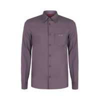 Camasi Gucci Shirt In Wool Gabardine With Clamp Barbati