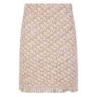 Fuste Fabiana Filippi Wool Blend Midi Skirt Femei