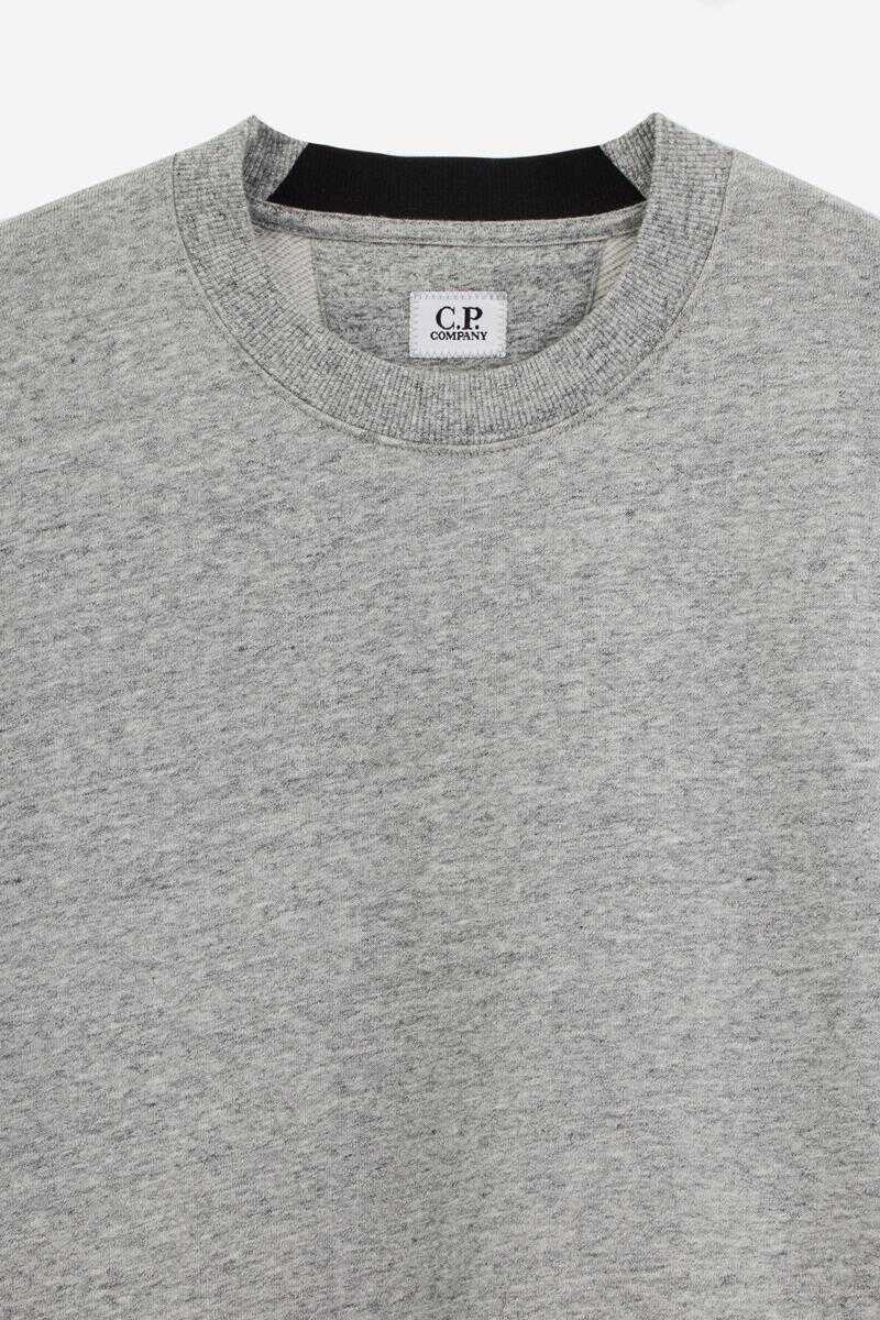 Pulovere C.P. Company C.P. Company Crewneck Sweatshirts GREY Barbati (BM 19406784) 3