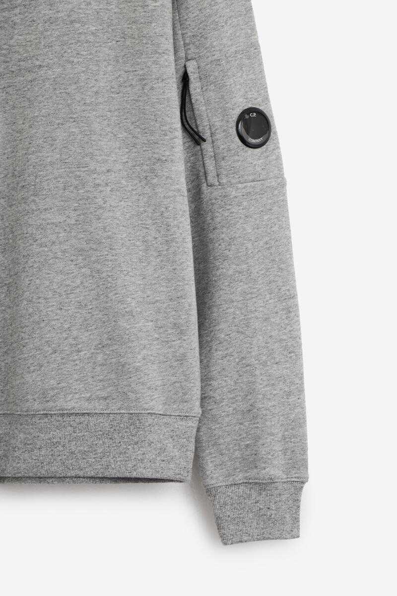 Pulovere C.P. Company C.P. Company Crewneck Sweatshirts GREY Barbati (BM 19406784) 5