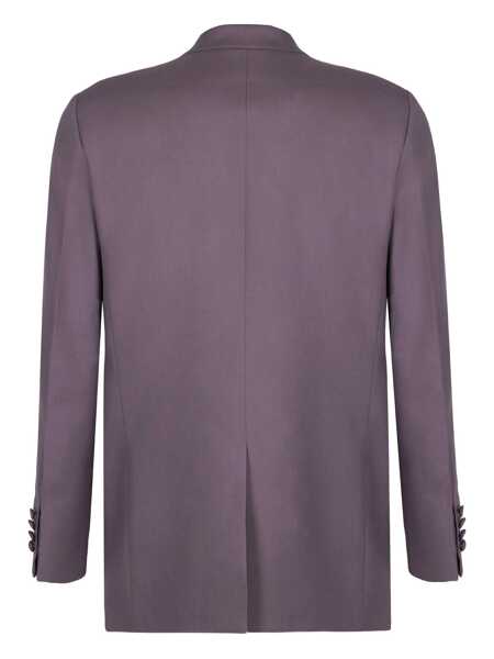 Geci Gucci Gucci Double-Breasted Wool Blazer PURPLE Barbati (BM 19406787) 2