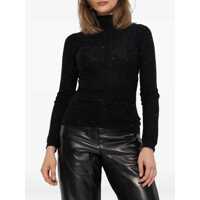 Pulovere Fabiana Filippi Wool Turtle-Neck Sweater Femei