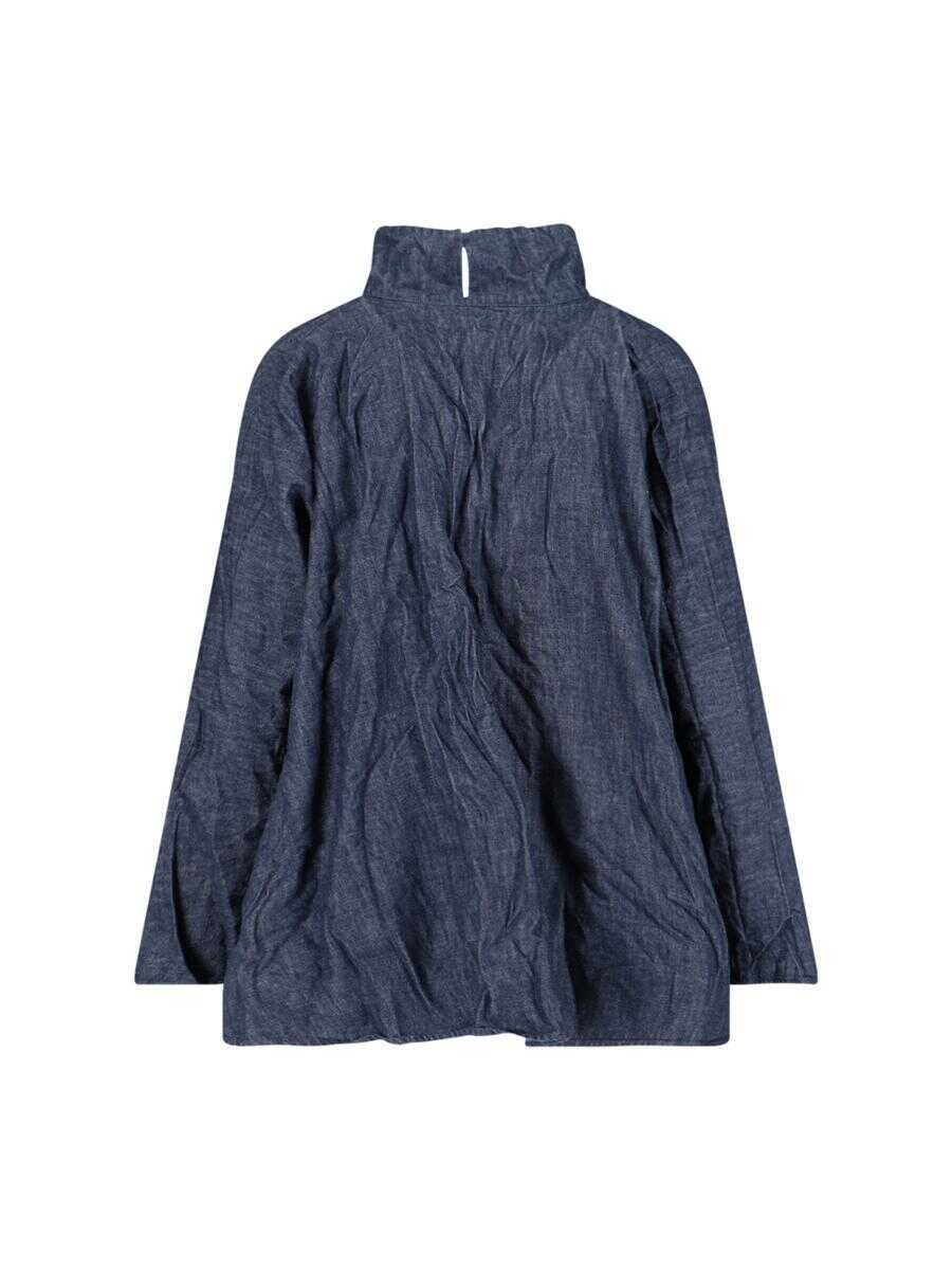 Camasi DANIELA GREGIS Daniela Gregis Shirts BLUE Femei (BM 19406949) 2