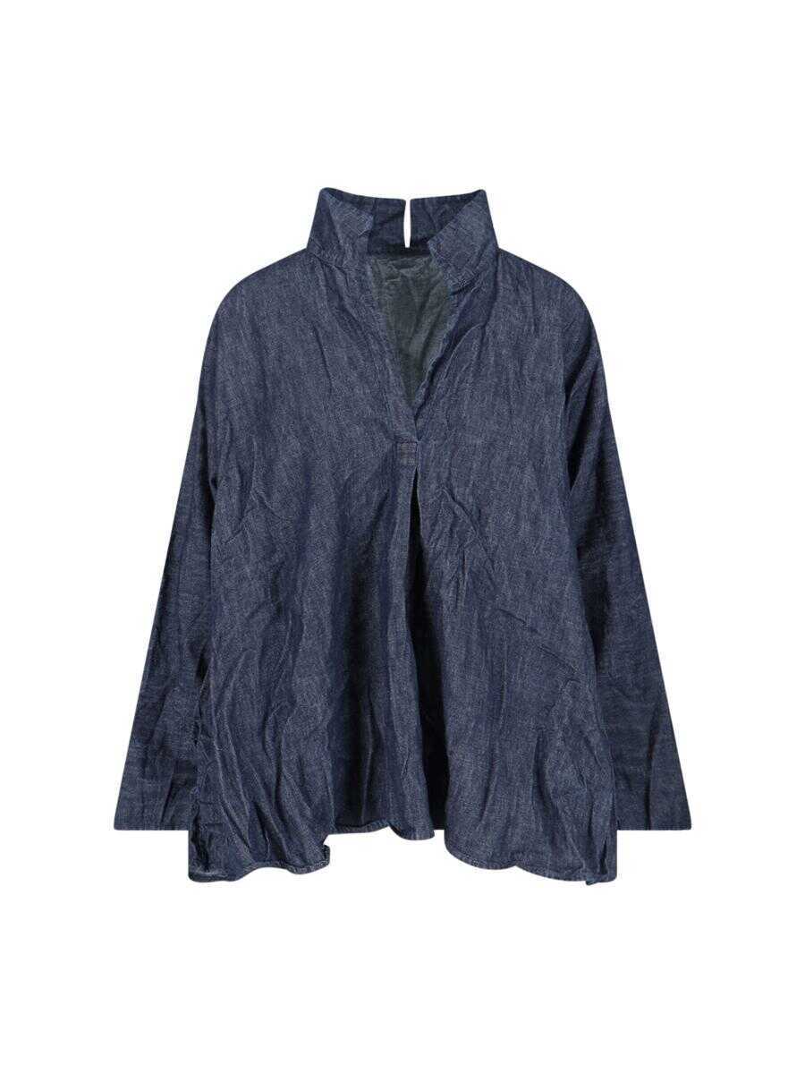 Camasi DANIELA GREGIS Daniela Gregis Shirts BLUE Femei (BM 19406949) 1