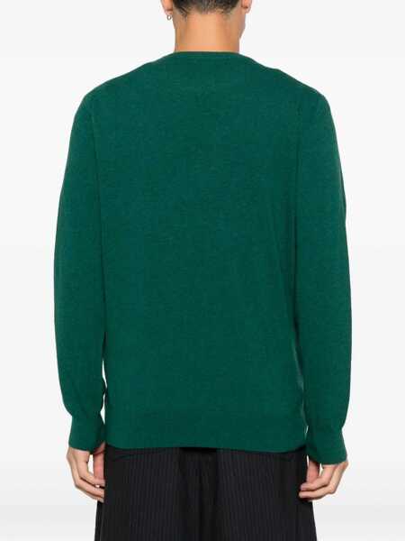 Pulovere Mc2 Saint Barth MC2 Saint Barth Green Crew Neck Heron Light Embry GREEN Barbati (BM 19406958) 4