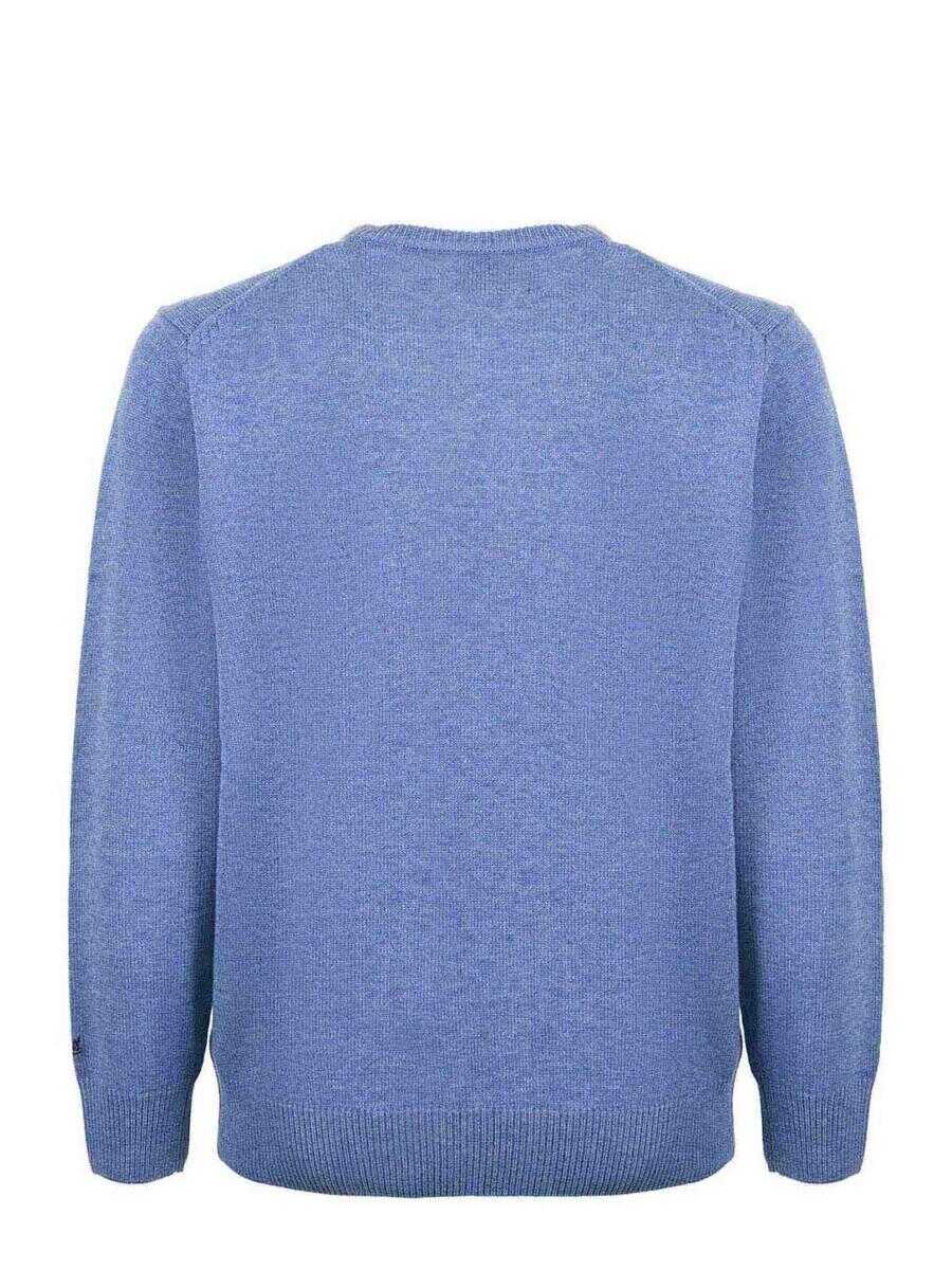 Pulovere Mc2 Saint Barth MC2 Saint Barth  Sweaters AZZURRO MELANGE Barbati (BM 19407063) 3