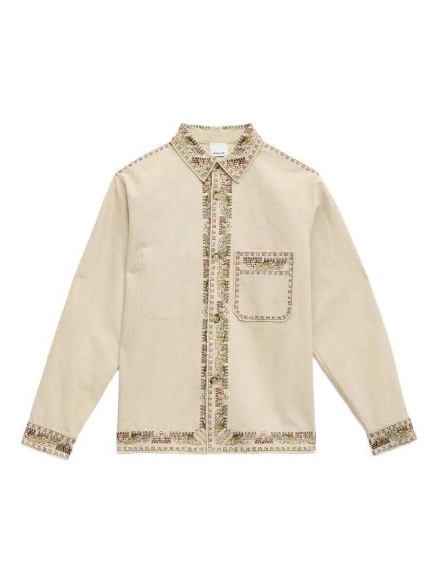 Geci Isabel Marant Isabel Marant Rudy Jacket Beige Barbati (BM 19407378) 1