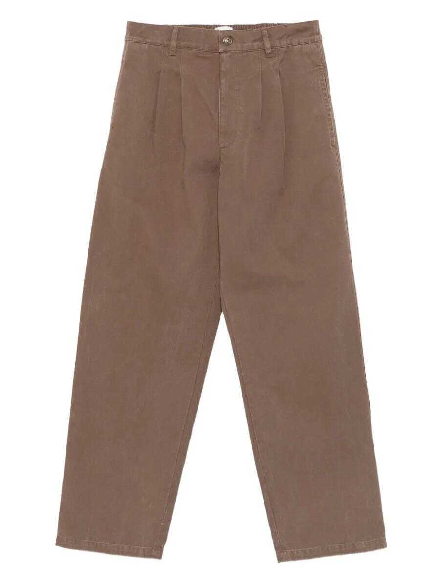 Pantaloni Isabel Marant Isabel Marant Pleated Trousers BROWN Barbati (BM 19407414) 1