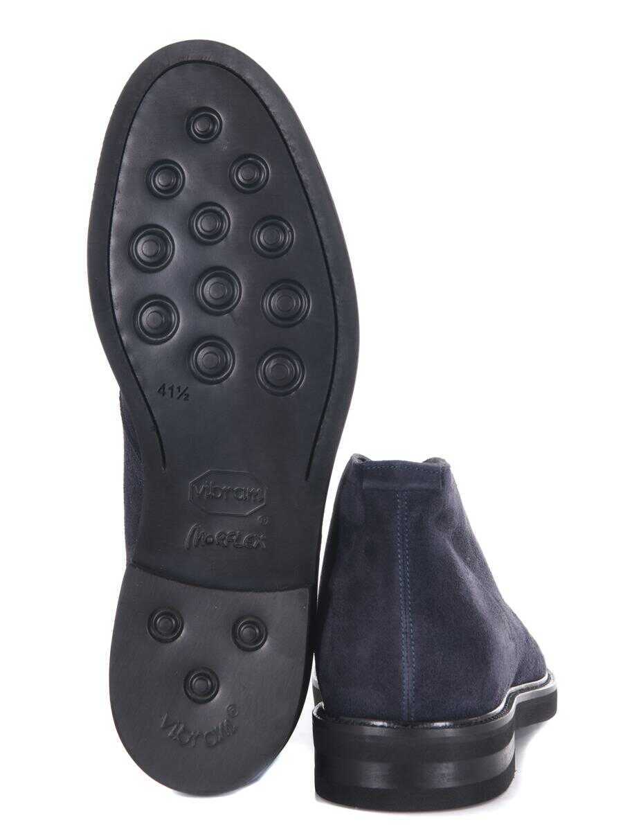 Pantofi eleganti Jerold Wilton Jerold Wilton  Flat Shoes BLUE Barbati (BM 19407465) 5