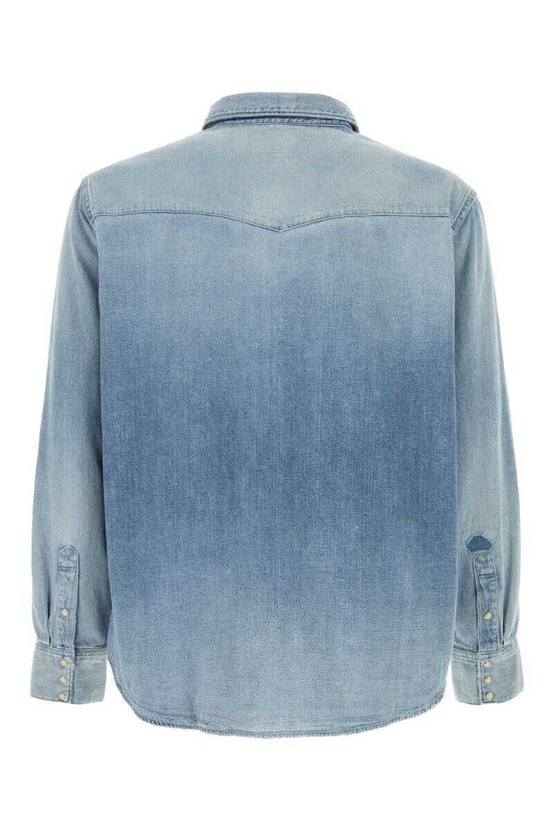 Camasi VISVIM Visvim Shirts BLUE Barbati (BM 19407657) 2