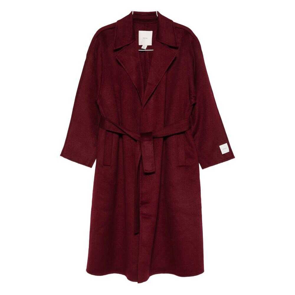 Paltoane Calvin Klein Calvin Klein Coats RED Femei (BM 19407675) 1