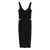Elisabetta Franchi Elisabetta Franchi Bustier Dress In Elastic Fabric Black