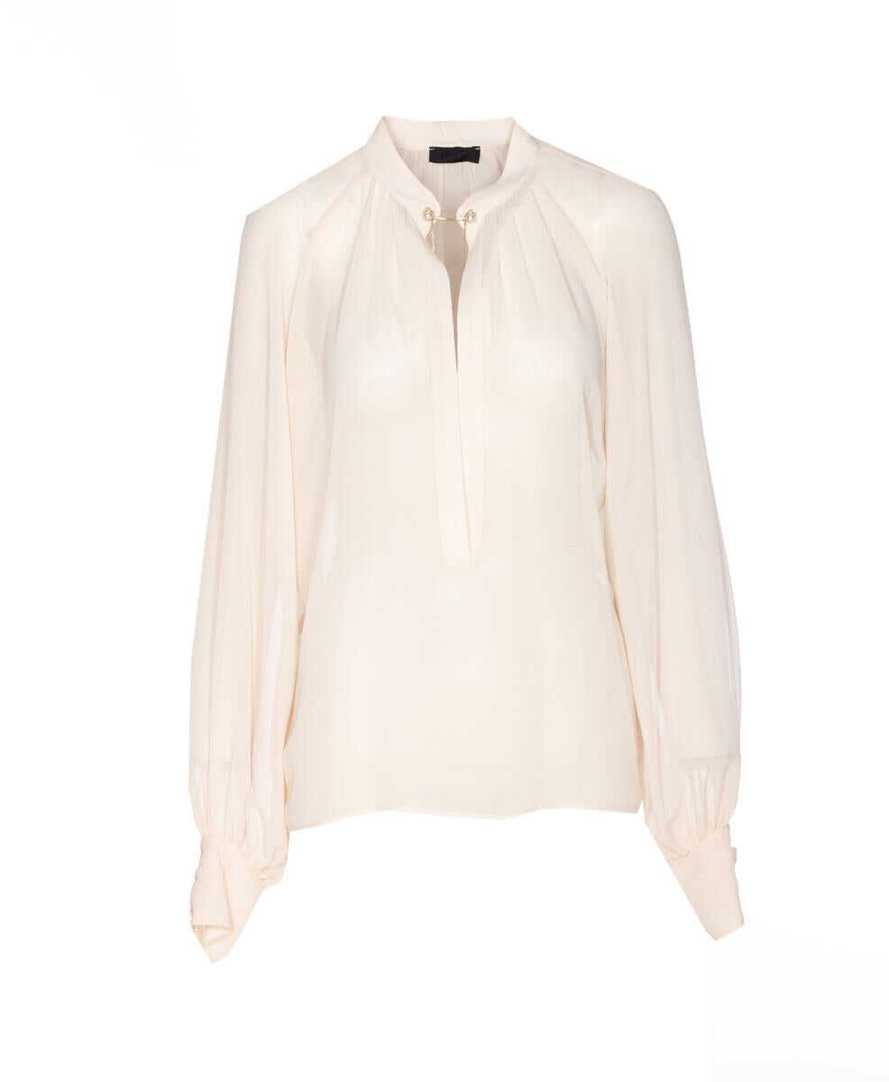 Camasi Liu Jo Liu Jo Shirts WHITE Femei (BM 19407951) 1