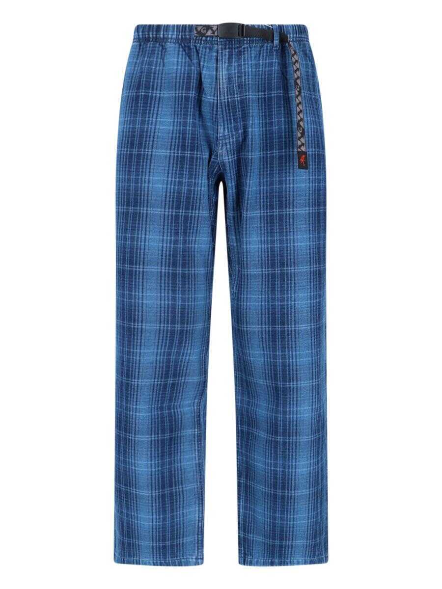Pantaloni GRAMICCI Gramicci Trousers BLUE Barbati (BM 19408083) 1