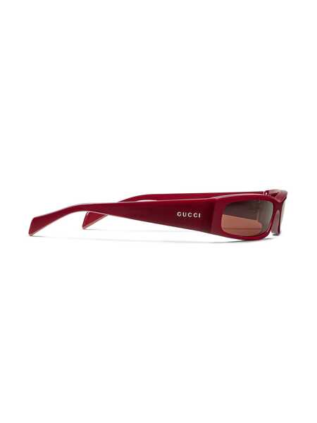 Ochelari de soare Gucci Gucci Rectangular Sunglasses Red Barbati (BM 19408113) 2