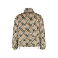 Geci de iarna pentru Barbati - Geci de iarna Burberry Burberry Reversible Snowdon Check Down Jacket Beige Barbati (BM 19408503) - B-mall.ro