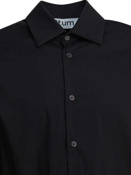 Camasi casual Altum Cotton shirt Black Barbati (BM 19408866) 3
