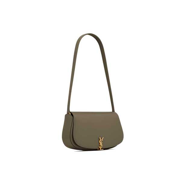 Genti de mana Saint Laurent Saint Laurent Mini Voltaire Shoulder Bag Green Femei (BM 19408869) 2