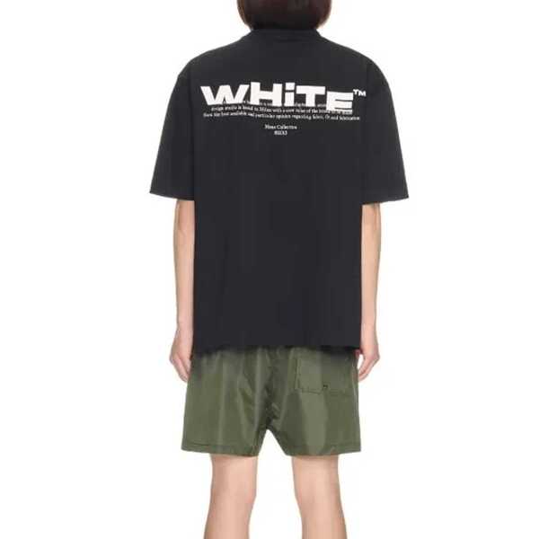 Tricouri Off-White Off-White Logo T-shirt Black Barbati (BM 19408878) 3