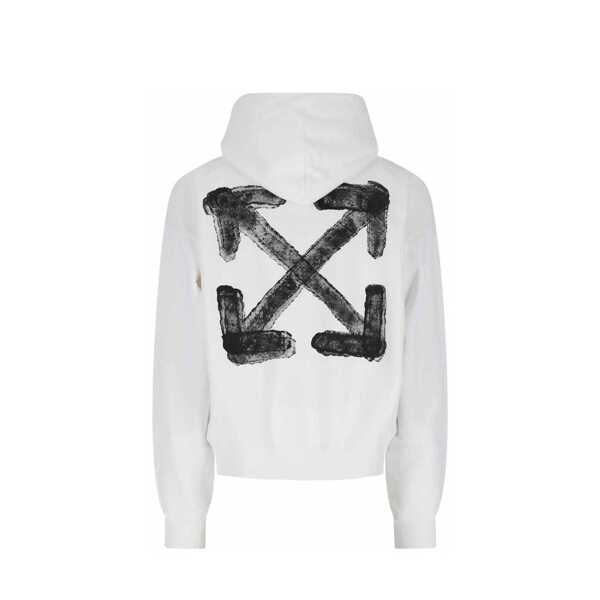 Bluze de trening Off-White Off-White Hooded Sweatshirt White Barbati (BM 19408887) 2