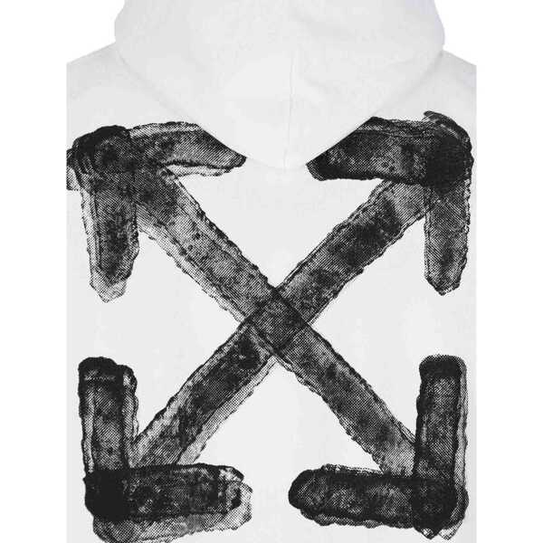 Bluze de trening Off-White Off-White Hooded Sweatshirt White Barbati (BM 19408887) 3