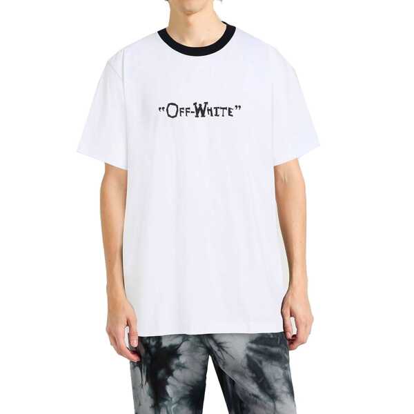 Tricouri Off-White Off-White Logo T-shirt White Barbati (BM 19408902) 2