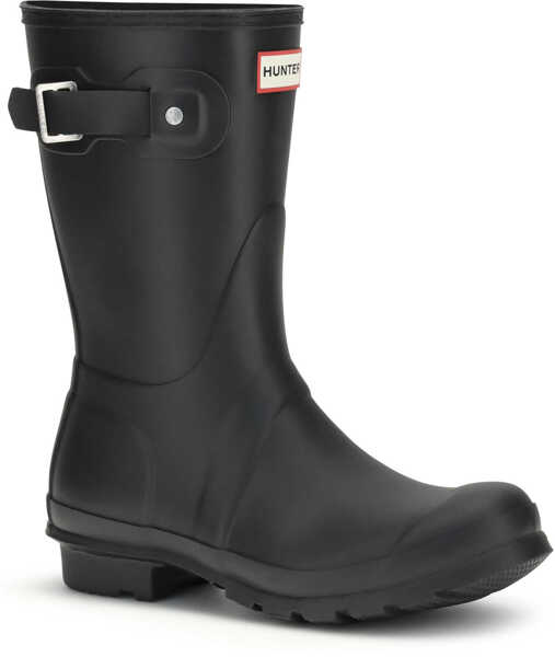 Bocanci casual Hunter Rubber Wellington Boot BLACK Femei (BM 19408928) 2