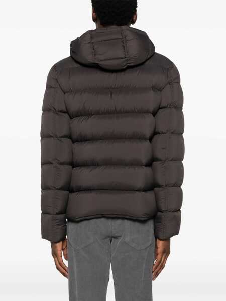 Geci de iarna Herno Hooded Bomber MARRONE SCURO Barbati (BM 19408940) 4