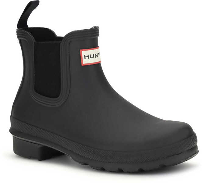 Bocanci casual Hunter Original Chelsea Rubber Booties BLACK Femei (BM 19408943) 2
