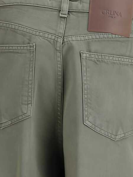 Blugi Cruna Five Pockets Jeans VERDE Femei (BM 19408958) 5