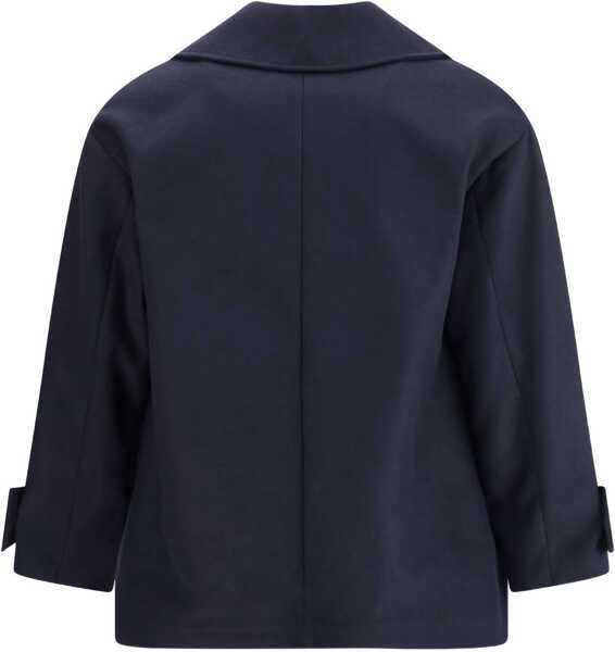 Paltoane Cruna Midi Coat with button closure NOTTE Femei (BM 19408961) 3