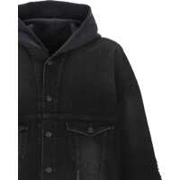 Jachete pentru Barbati - Jachete Balenciaga Layered Jacket BLACK FADE OUT Barbati (BM 19408964) - B-mall.ro
