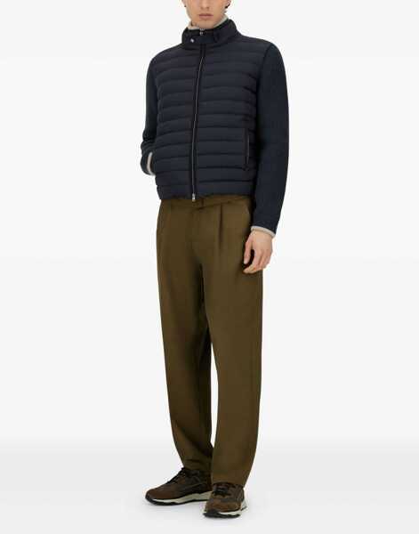 Geci de iarna Herno Wool double layered Jacket BLU NAVY Barbati (BM 19409009) 3