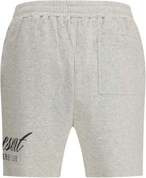 Pantaloni scurti REPRESENT Owners Club Script Mesh Shorts CREAM MARL Barbati (BM 19409015) 2