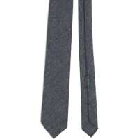 Cravate pentru Barbati - Cravate BRIONI Herringbone wool Tie GRAPHITE Barbati (BM 19409027) - B-mall.ro