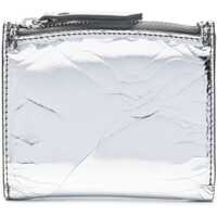 Portofele Metallic leathe Bi-Fold Wallet Barbati