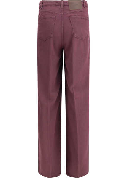 Blugi Cruna Five Pockets Jeans BORGOGNA Femei (BM 19409063) 2