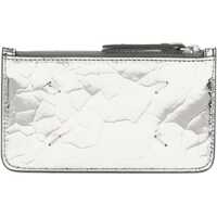 Portofele Dama - Portofele Maison Margiela Metallic Card Holder SILVER/BLACK Femei (BM 19409066) - B-mall.ro