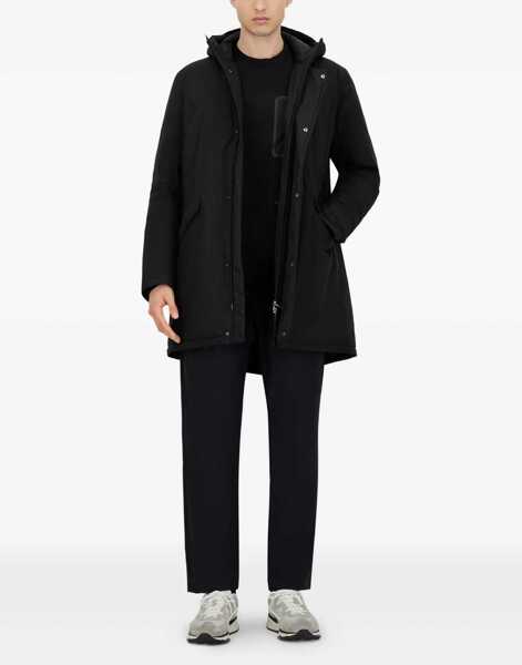 Geci Parka Herno Technical fabric Parka NERO Barbati (BM 19409069) 2