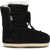 Moon Boot Suede and shearling Ankle Boots BLACK