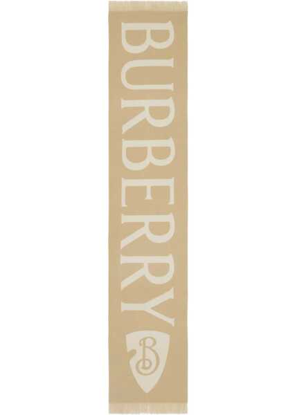 Esarfe Burberry Logo wool Scarf SAND Femei (BM 19409087) 1